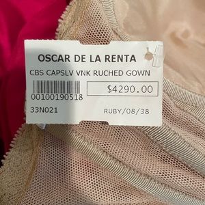 Oscar de la Renta gown Fall 2014.  Never worn.